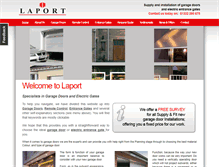 Tablet Screenshot of laport.co.uk